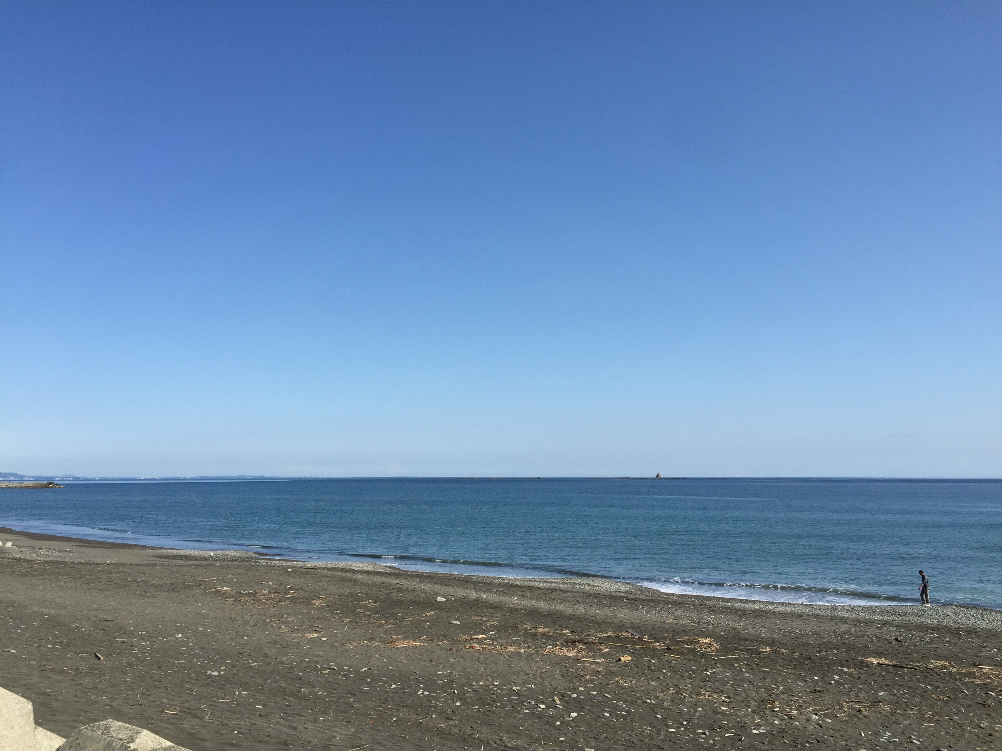 最高の景色、茅ヶ崎海岸