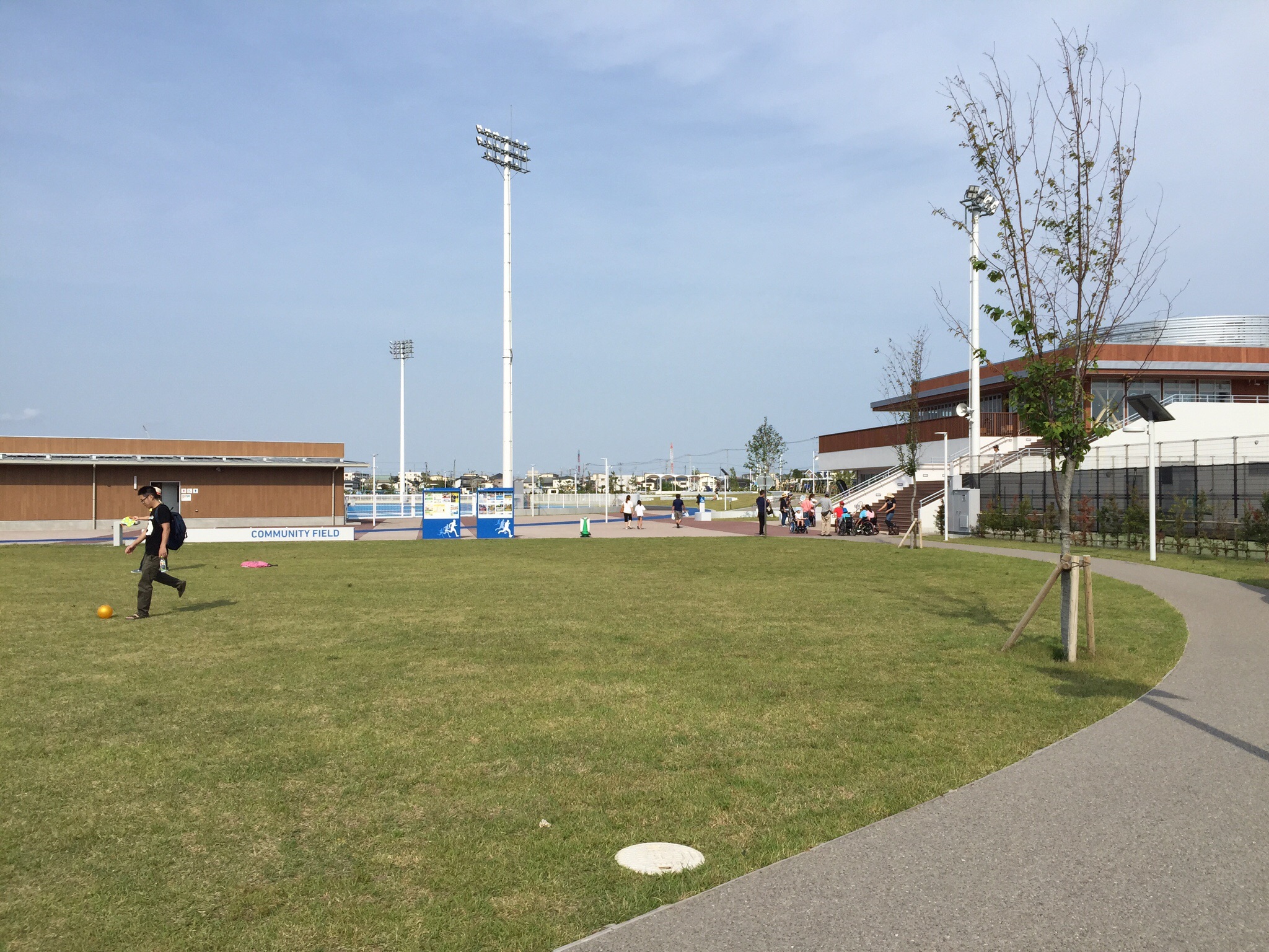 茅ヶ崎柳島スポーツ公園に行ってきました